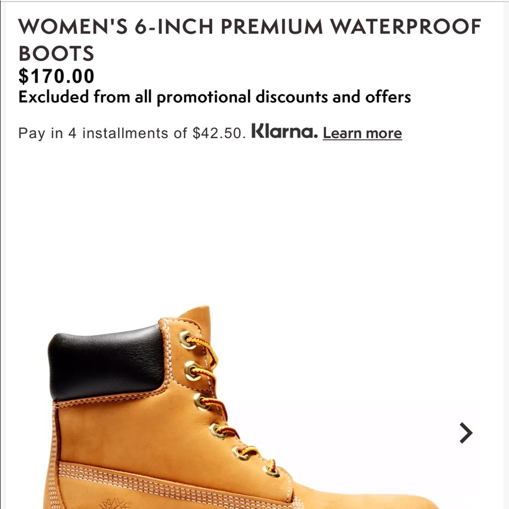 Women’s Timberland Wheat Boots